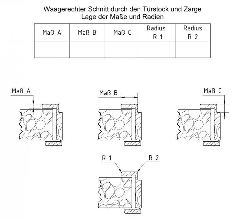 Schließblech